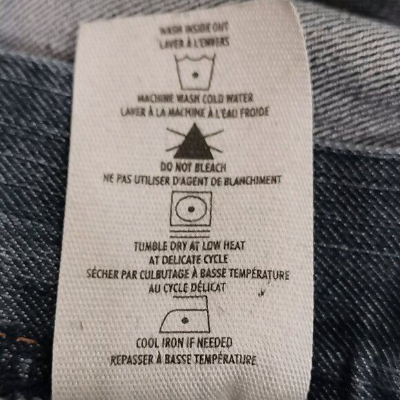 Medium Wash Denim Capris Size 10 #100 - Picture 6 of 7